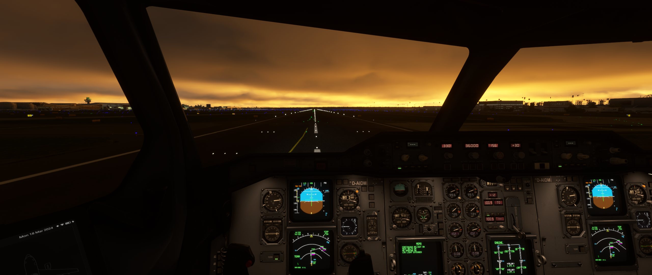 Airbus A310-300 Cockpit